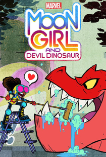 دانلود سریال دختر ماه مارول و دایناسور شیطانی 2023 - Marvels Moon Girl and Devil Dinosaur