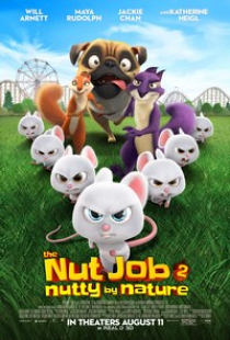 دانلود انیمیشن عملیات آجیلی 2 - آجیلی اصل 2017 The Nut Job 2 - Nutty by Nature