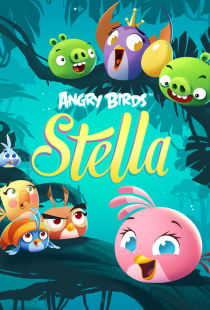 دانلود انیمیشن ماجراهای استلا Angry Birds Stella 2014 + دوبله