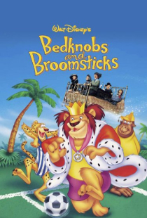 دانلود انیمیشن تخت‌خواب سحرآمیز Bedknobs and Broomsticks 1971 + دوبله