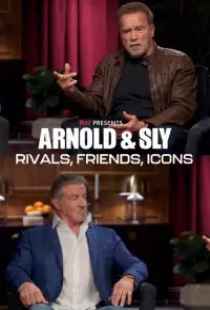 دانلود فیلم آرنولد و سیلوستر دو رقیب دوست و اسطوره 2024 Arnold and Sly Rivals Friends Icons